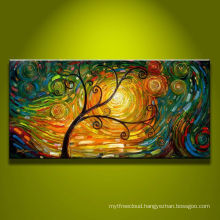 Wholesale Artist Lucky Trees Hand Painted Oil Painting